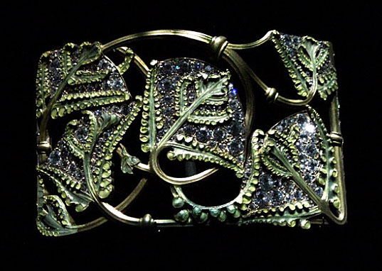 Lalique collier de chien fougères